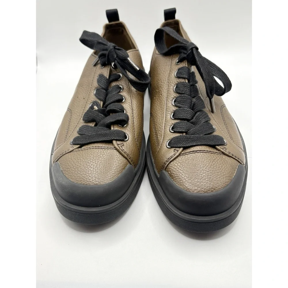 Coach Authentic Mens‎ Brown Leather Sneakers